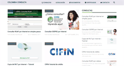 Desktop Screenshot of colombiaconsulta.com